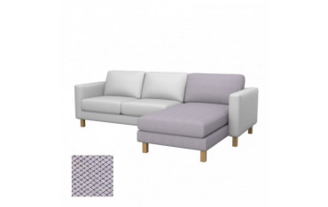 KARLSTAD Hoes chaise longue, aanbouw