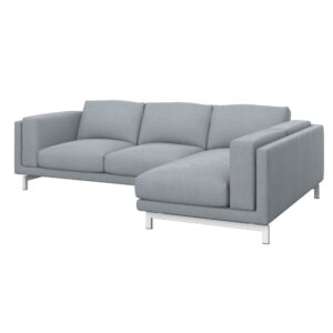 NOCKEBY 2-zitsbank met chaise longue rechts