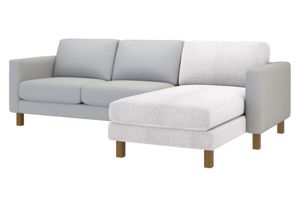KARLSTAD Hoes chaise longue, aanbouw