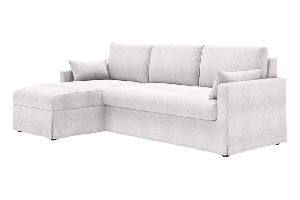 HYLTARP Hoes 3-zitsbank met chaise longue links